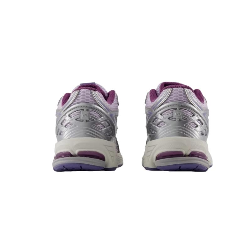 New Balance NB 1906R Нескользящие Устойчивые к истиранию Низкие Детские Lifestyle Кроссовки Серебристо-фиолетовые Подростки GC1906EK