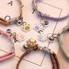 Adjustable Cat Collar Safety Buckle Cat Pendant Necklace Cute Fashionable Neck Straps Puppy