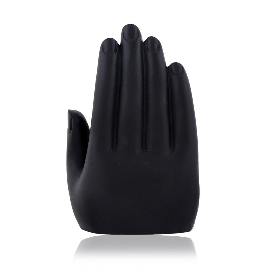 Золотая статуэтка Будды из пальмы ручной работы для дома, офиса и подарков - Статуэтки Будды из пальмовой руки для гостиной, комнаты для пуджи, гостиной, декора на Дивали