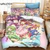 3D Printing Anime Tokyo Mew Mew 3D Print Bedding Set Duvet Covers Pillowcases Comforter Bedding Sets Bedclothes Bed