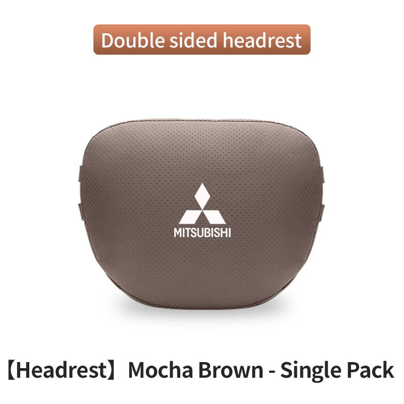 sdvc10 Car Headrest Neck Support Lumbar Rest Cushion Neck Pillow For Mitsubishi Outlander Pajero Asx Lancer Evolution X L200 Ralliart