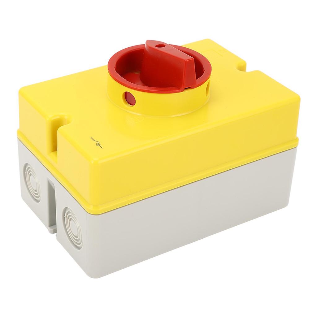 Solar Disconnect Switch 4P 415V 25A PV Isolator Switch IP66 Waterproof Box for Outdoor