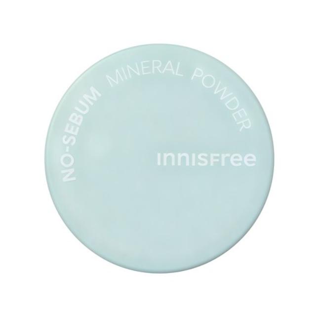 Innisfree Минеральная пудра No-Sebum – Корейская матирующая пудра для фиксации макияжа (5g)