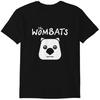 Футболка группы The Wombats Английская инди-рок музыкальная группа Мэттью Мерфи Черная Gildan Классическая футболка