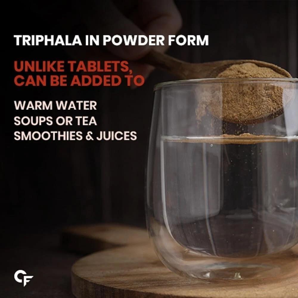 Carbamide Forte Triphala Churna Powder With Swarna Amalaki,Haritaki & Bibhitaki
