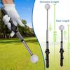 Rhythm Click Sound Golf Grip Trainer Attachment Retractable Swing Correcting Trainer Tool  Warm Up