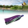Acrylic Head Artificial Squid Skirt with 3D Eyes Fishing Lure  Freshwater Fishing