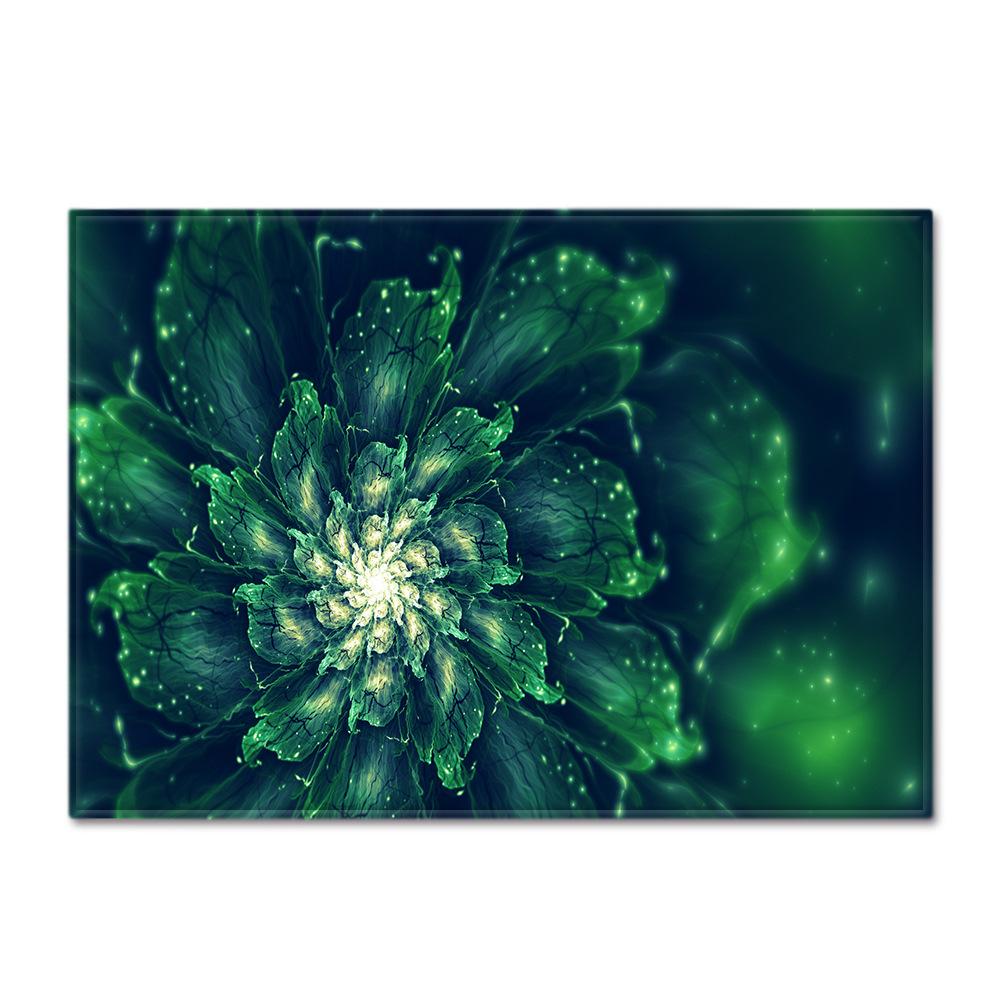 Крутой ковер с цветочным узором для гостиной, кухни, прихожей, напольный коврик с узором