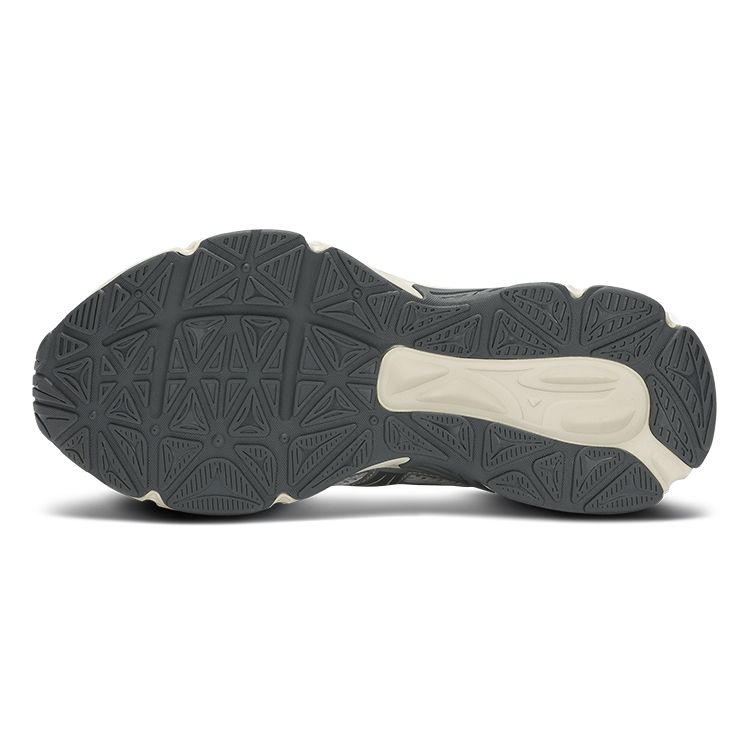 Mizuno MXR Серебристо-белые Унисекс Ретро Беговые Кроссовки D1GH222917