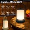 USB перезаряжаемая переносная лампа ретро железный ночник 3 цвета затемняемый спальня украшение для кемпинга на открытом воздухе окружающее освещение