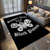 Skull Pistons carpet Living room and bedroom mats Doormat Room Office chair cushion Art