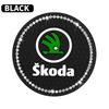 Non-Slip Car Coaster Diamond Water Cup Slot Mat For Skoda Octavia A2 A5 A7 a Fabia Rapid Karoq Superb Kodiaq Yeti RS Scala Kamiq  WL5