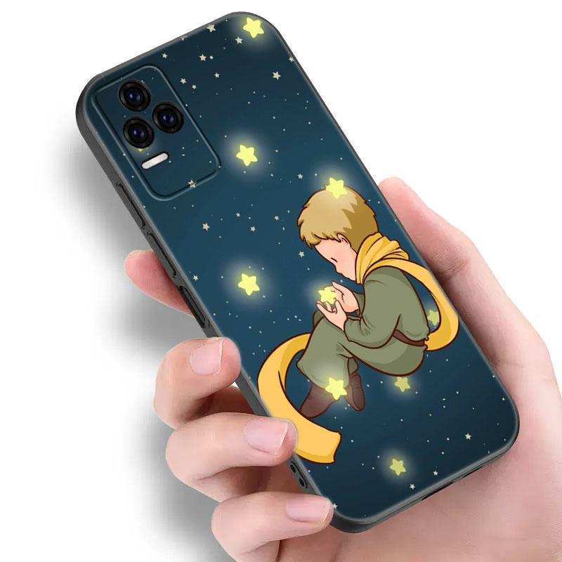 Чехол для телефона Art Little Prince для Xiaomi Redmi Note 5 6 9T K20 K40 K50 Pro 7A 8A 9A 9C 9i 10A 10C A1 S2 Мягкий черный чехол из ТПУ