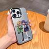 Чехол для телефона H-Higurashi W-When-N They Cry для iPhone 17, 16, 15, 14, 13, 12, 11 Plus, Pro Max Конфетный Посеребренный Внутренний Чехол