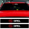 AAAYW1 New Car Front and rear windshield shade decorative sticker For Opel Astra j g Insignia Corsa d Vectra c Zafira a Auto Gadgets
