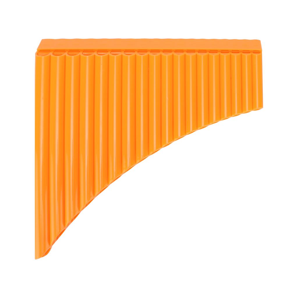 Pan Flute C Key with Cardboard Carrying Bag for Children Adults Beginners Teaching Staff Orange 18