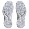 Теннисные туфли Adizero Cybersonic Tennis LPE50 Footwear One cm [Adidas] женские белые/серебристые металлик/серые (ИГ9516) +24,5