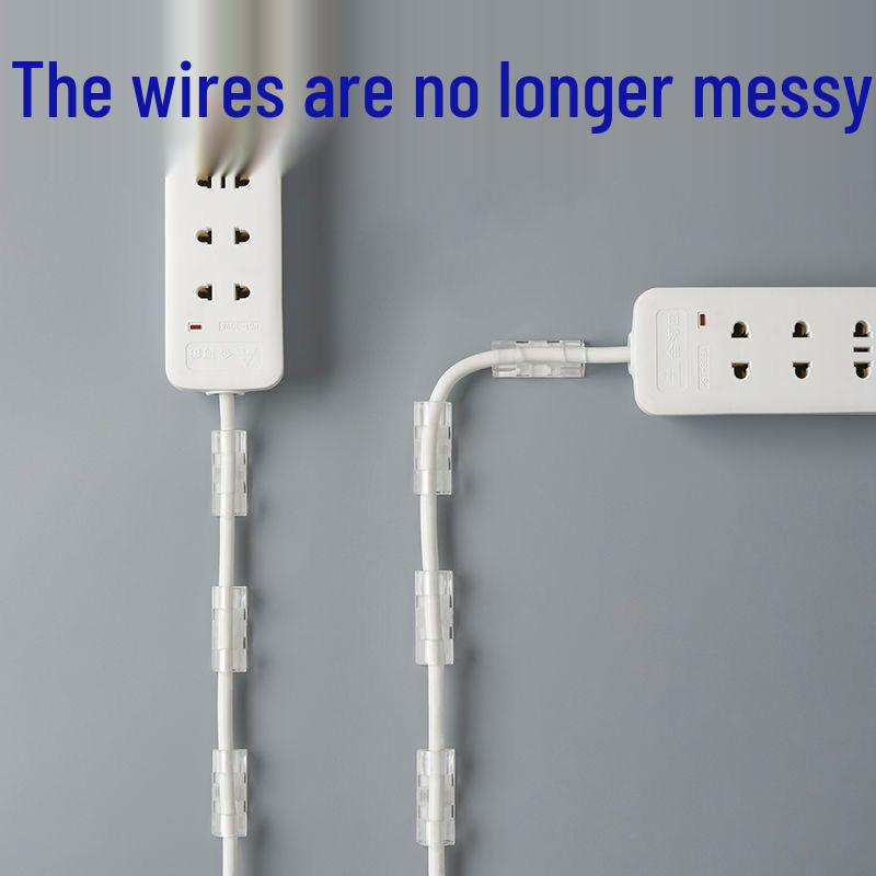 Бесследный органайзер для кабелей без пробивки: Самоклеящийся фиксатор проводов и роутер для домашнего хранения