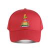 Crayon Christmas Tree With String Lights Baseball Cap Fashion Unisex Sunhat Womens Outdoor Sports