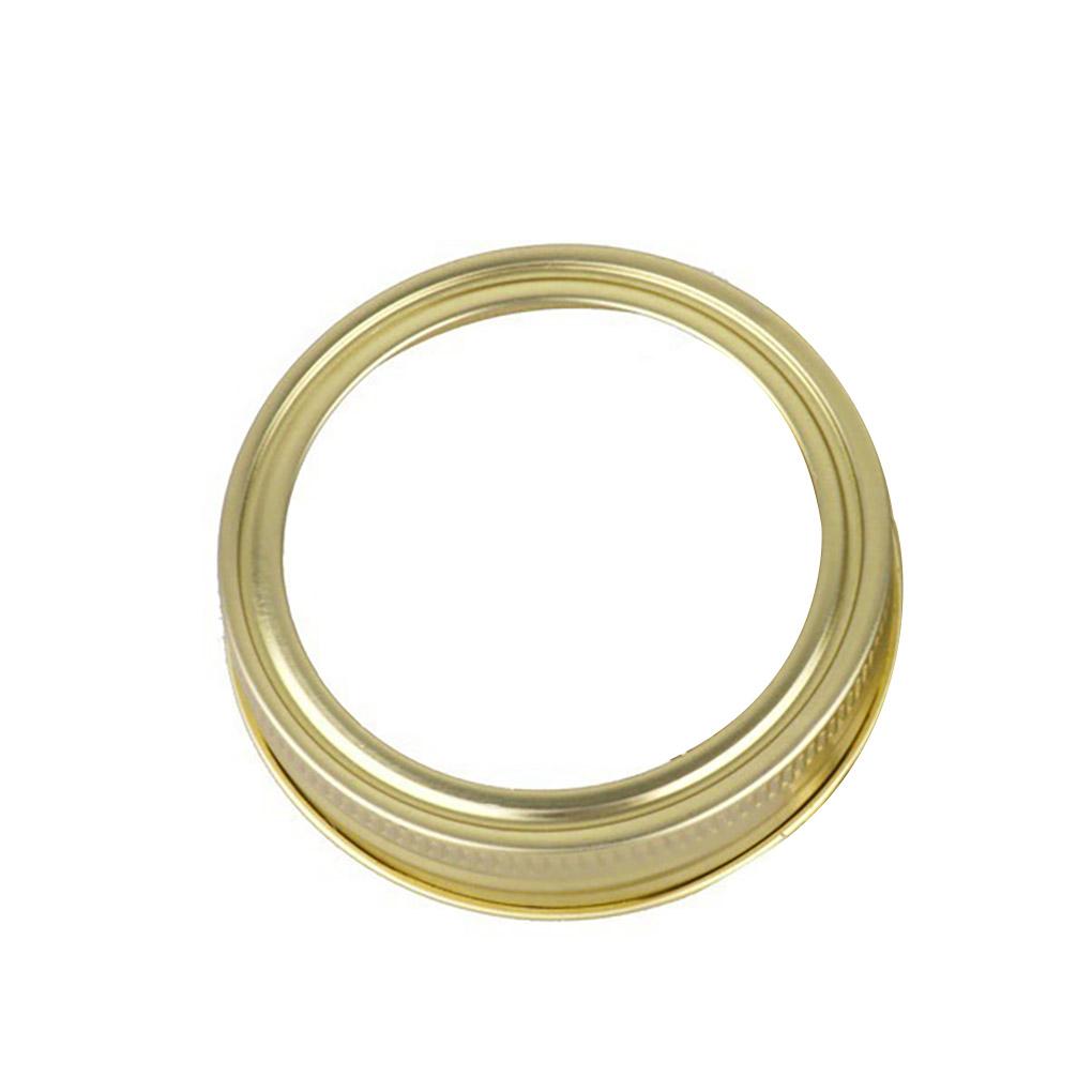 Mouth Covers Tinplate Split Type Good Sealing Performance Canning Lids Widely Used Classic Color Storing Spices Candie Biscuits