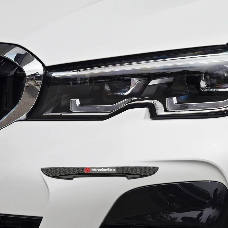 GLC GLB 4Pcs Car Styling Side Door Edge Protection Anti-collision Sticker For Mercedes Benz AMG W177 W176 X166 X167 C257 C218 X