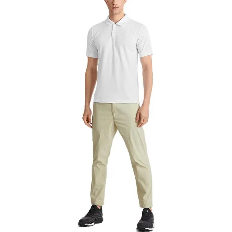 THE NORTH FACE Polo Shirts Men's White Polo Collar Moderate Straight Fit (Unisex) Polo Shirts NF0A7QOW FN4