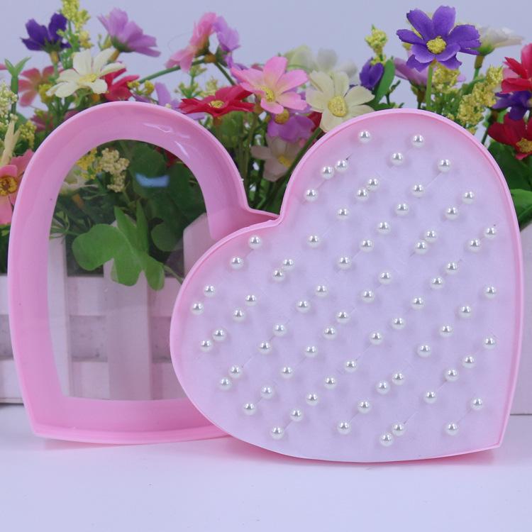 Корейский комплект серег с искусственным жемчугом – 36 пар в коробке в форме персикового сердца, бесплатная доставка