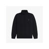 Fred Perry [sharp] Chunky Cable Knit Roll Neck Knit   Black Afpm2438575 102 qzgAfpm2438575 102