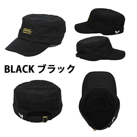 AVIREX Work Cap Hat AVIREX BLACK PATCH Avirex Cap Popular Brand Black Military Men's