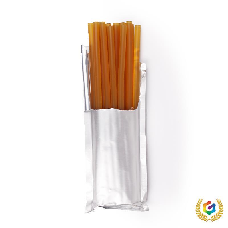 Flame Retardant Amber Hot Melt Adhesive Stick: High Temp 160°C, Low Temp Oil Resistant, UL Certified Insulation