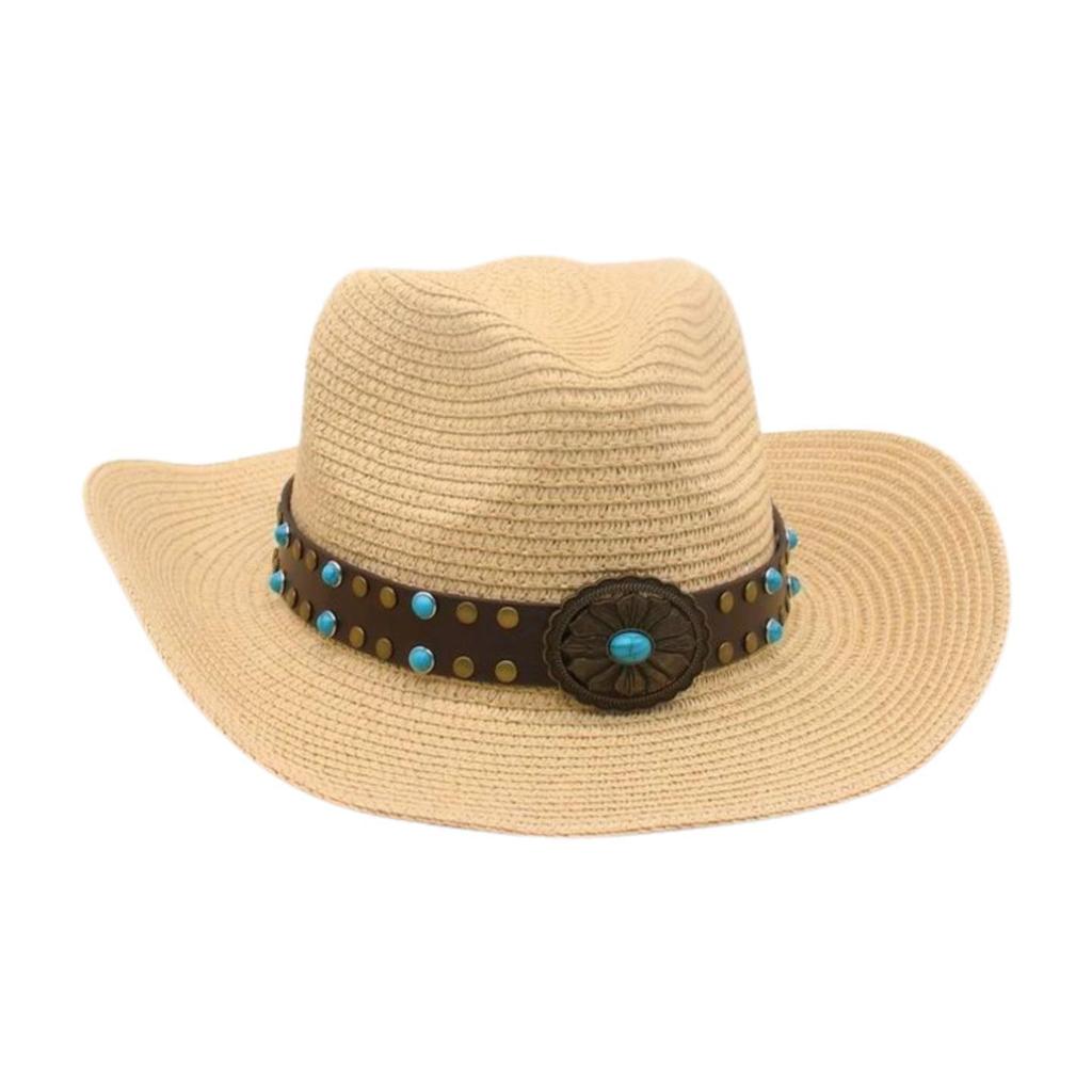 Западная ковбойская шляпа Знаменитая Ветряная Пляжная Дорожная Соломенная Шляпа Ручной Работы Дышащая Соломенная Шляпа