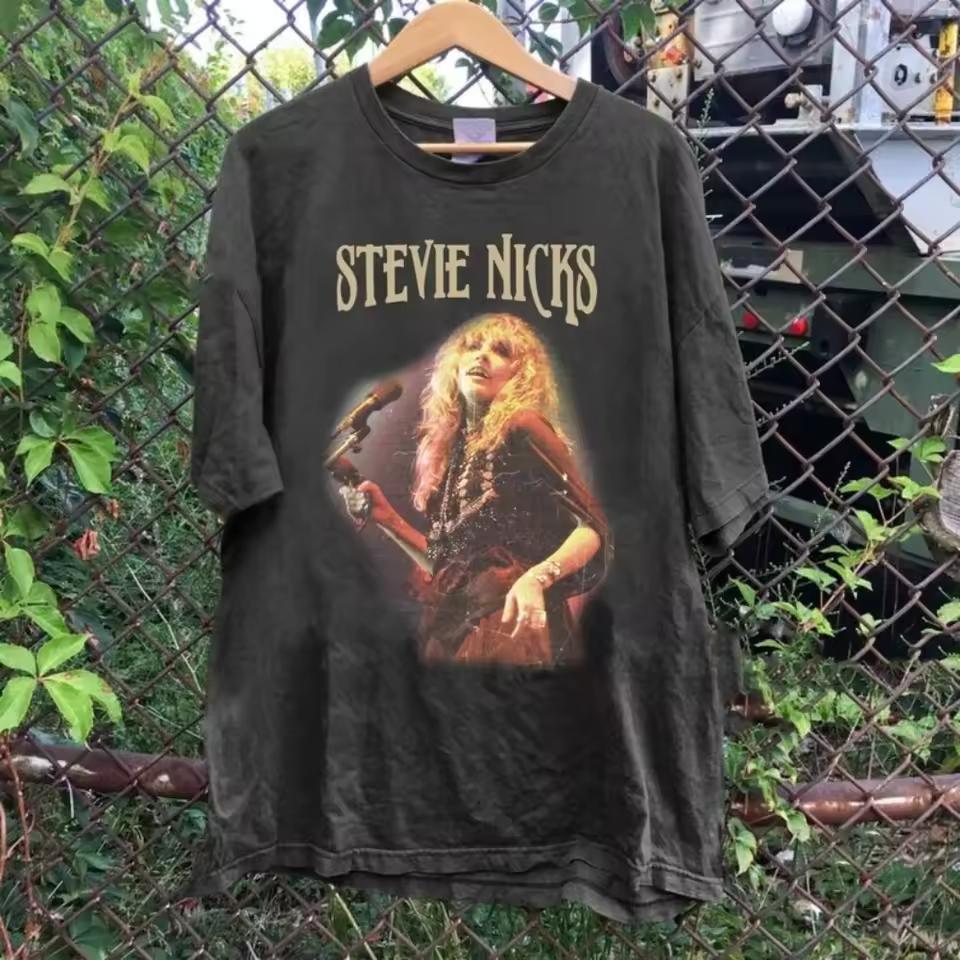 Stevie Nicks Tour T-shirt Men's T-shirt Summer New Style Unisex Casual T-shirt