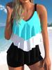 Summer Triple Ruffle Sexy Swimsuit Bikini Swimsuit Beachwear Ladies Low Waisted Swimsuit Women's Swimwear Swim Trunks S-6XL
