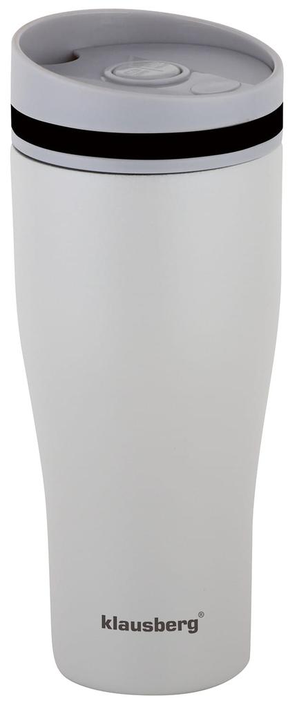 Thermal mug 380ml KLAUSBERG beige KB-7620