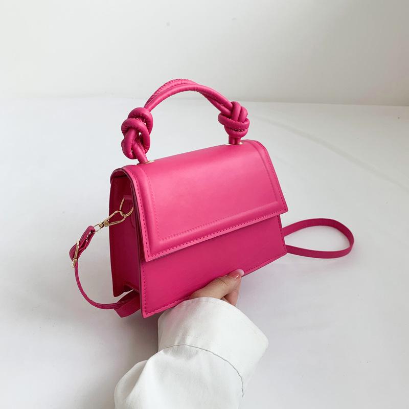 Популярная сумка-мессенджер лето новая мода простая сумка-мессенджер повседневная нишевая сумка через плечо маленькая квадратная сумка