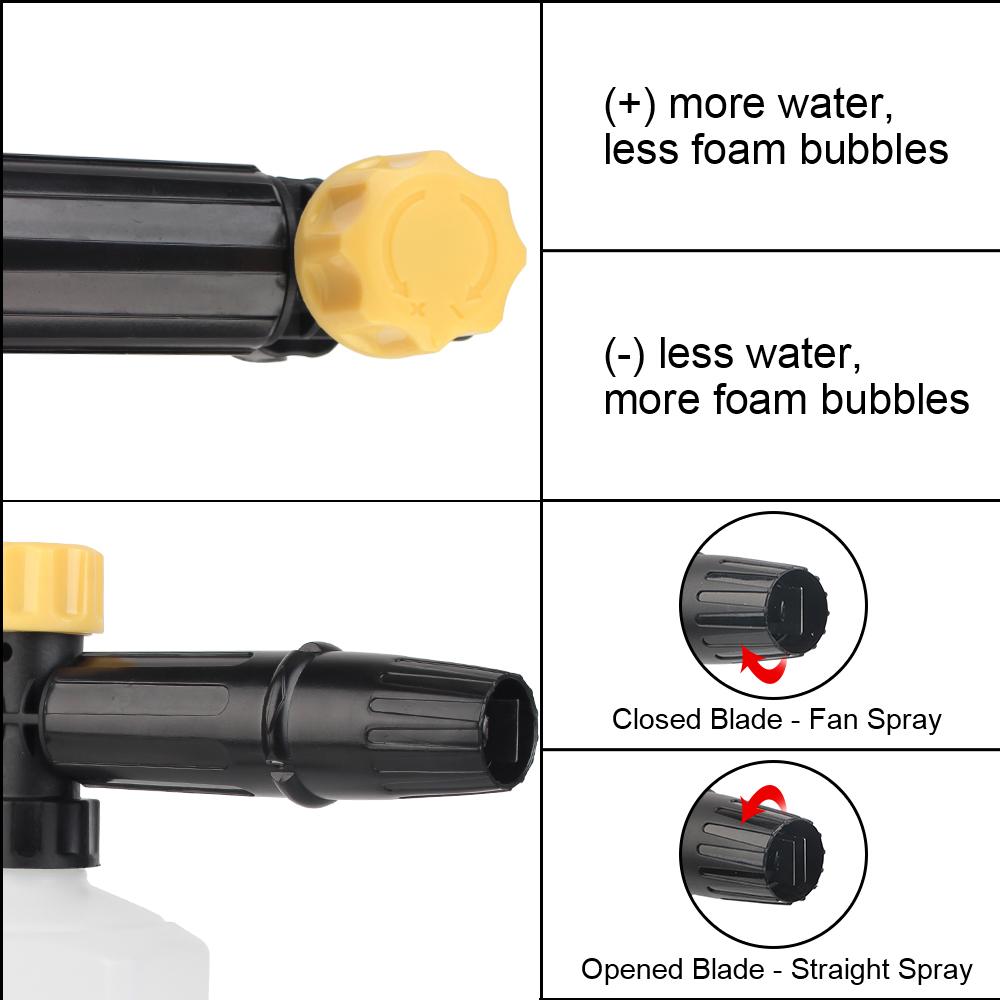 Мойка высокого давления для Karcher Kranzle Interskol Elitech Huter Foam Lance Инструмент для чистки Генератор пены Водяной пистолет для мойки автомобилей