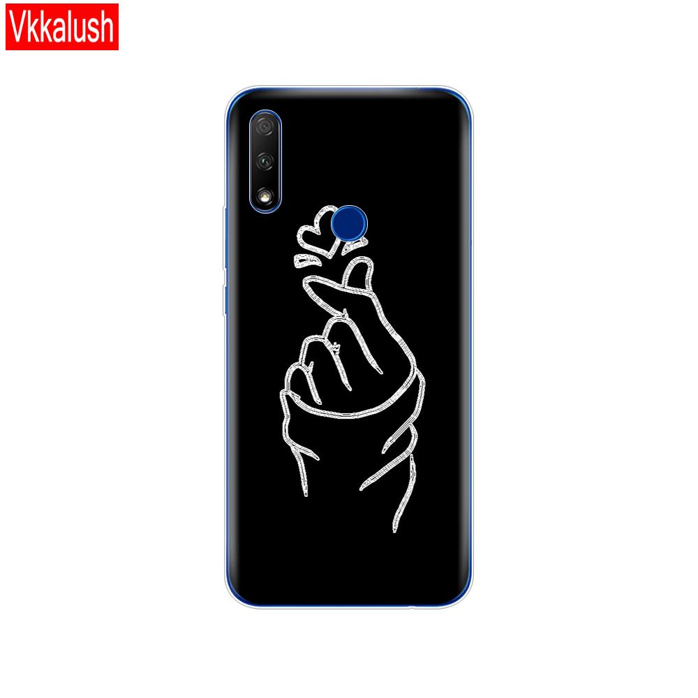 Для Honor 9X Global Case Honor 9X Премиум Чехол Силиконовый ТПУ Мягкая задняя крышка Чехол для телефона Для Huawei Honor 9X Premium STK-LX1 Бампер