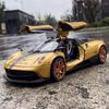 1:22 Pagani Huayra Dinastia Гиперкар Сплав Металл Литая Модель Машины Домашний Декор Настольный Дисплей Украшение Хобби Подарок Украшения