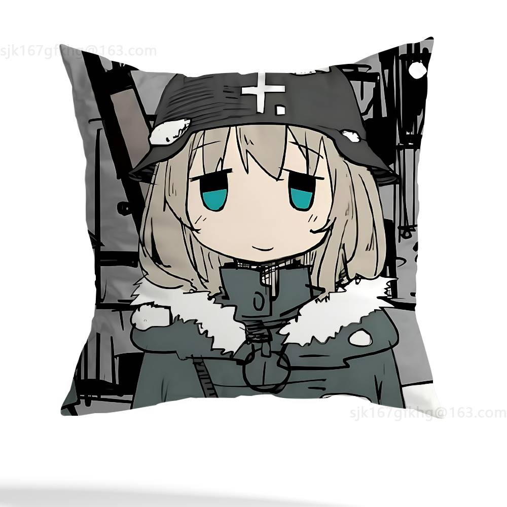 Чехол на подушку Girls L-Last Tour, противопылевой, с невидимой молнией, из шелковистого короткого плюша, чехол на диванную подушку