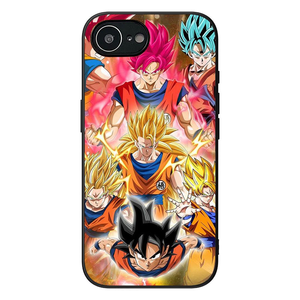 Anime Super Dragons Goku Balls Phone Case for Apple iPhone 16 17 Air 14 15 Pro Max Plus 16+ 16E 14+ ProMax Protective Cover