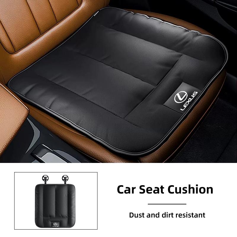 CKU5 Car Seat Cushion Leather Air Hole Pad Seat Protector Cover Interior For Lexus UX250h RX450h CT200h RX400h NX300h RX350 RX300
