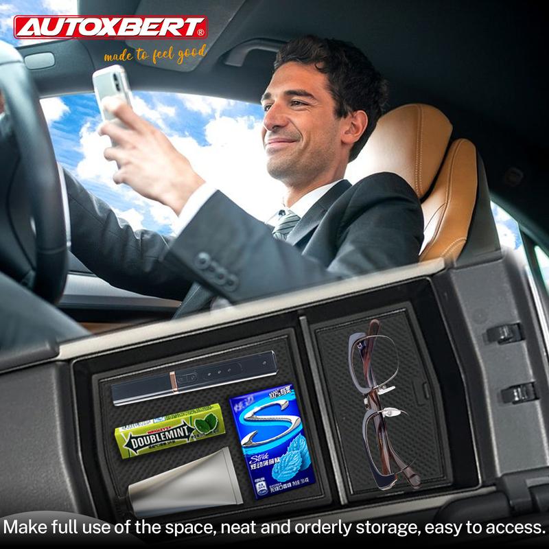 For VW ID7 Armrest Storage Box Organizer Tray Fit for ID7 GTX Tourer 2024-2026 Model Center Console ert Divider Holder