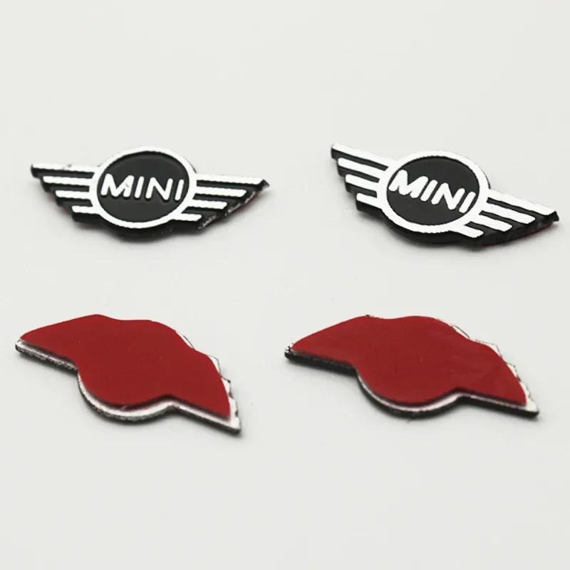 Для Bmw Mini 3D Алюминиевый сплав Автомобильный динамик Аудио Стикер Значок Эмблема Декорация Аксессуары Для MINI COOPER R56 R55 R60 R61 Cou