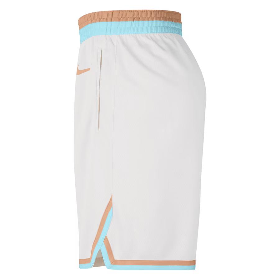 Nike Шорты баскетбольные свободные дышащие City Edition мужские шорты белые DO9653-100