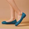 Модные женские туфли на плоской подошве Модные лоферы Удобные весенне-осенние женские балетки Милые розовые, зеленые, белые, повседневные, большие, размер 52