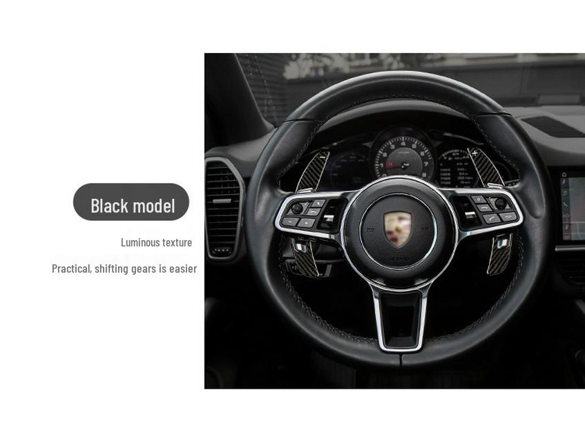 T-carbon Лепестки переключения передач из углеродного волокна для Cayenne, Macan, Panamera, 911.