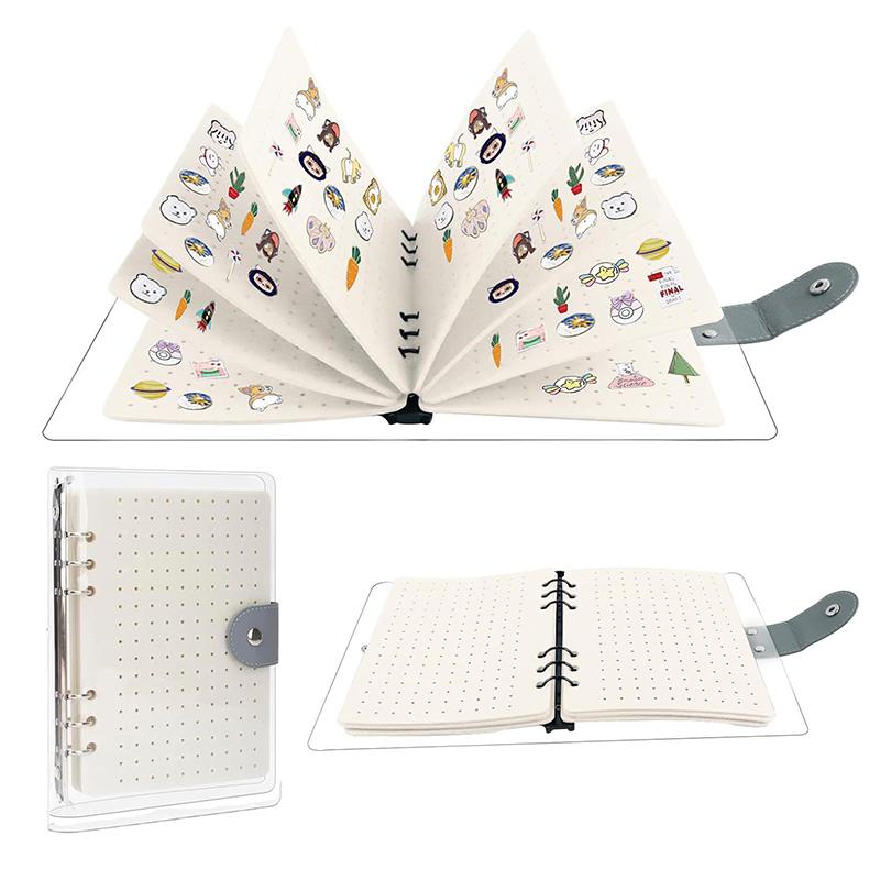 8 страниц фетра большой емкости многоцветный многофункциональный съемный дисплей для хранения штифтов книга DIY аксессуары