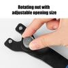 Quick Disassembly Lock Nut Wrench Adjustable Pin Spanner  Trimming Cutting Machine