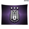 RSC Anderlecht Wall Tapestry Aesthetic Wall Hanging Printed Fabric Blanket Decorative Tapestries for Bedroom Living Room Home Decor