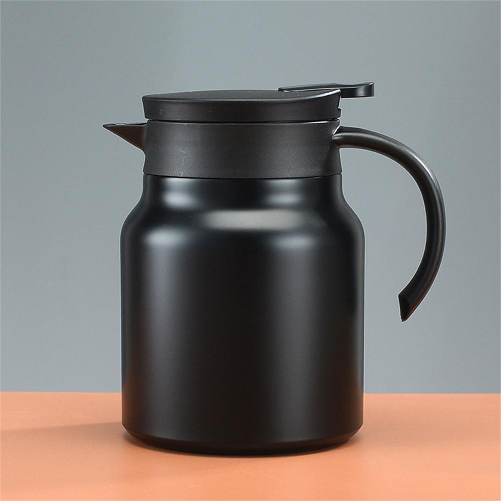 1000ml Coffee Pot Stainless Steel Tea Pot Portable Stewing Teapot for Home Use